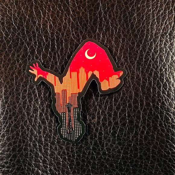 Parkour Extreme Single Decor Accent Athletics Sticker - Picture 1 of 5